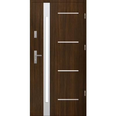 Drzwi S60 A53 INOX Dąb Bagienny 72 mm